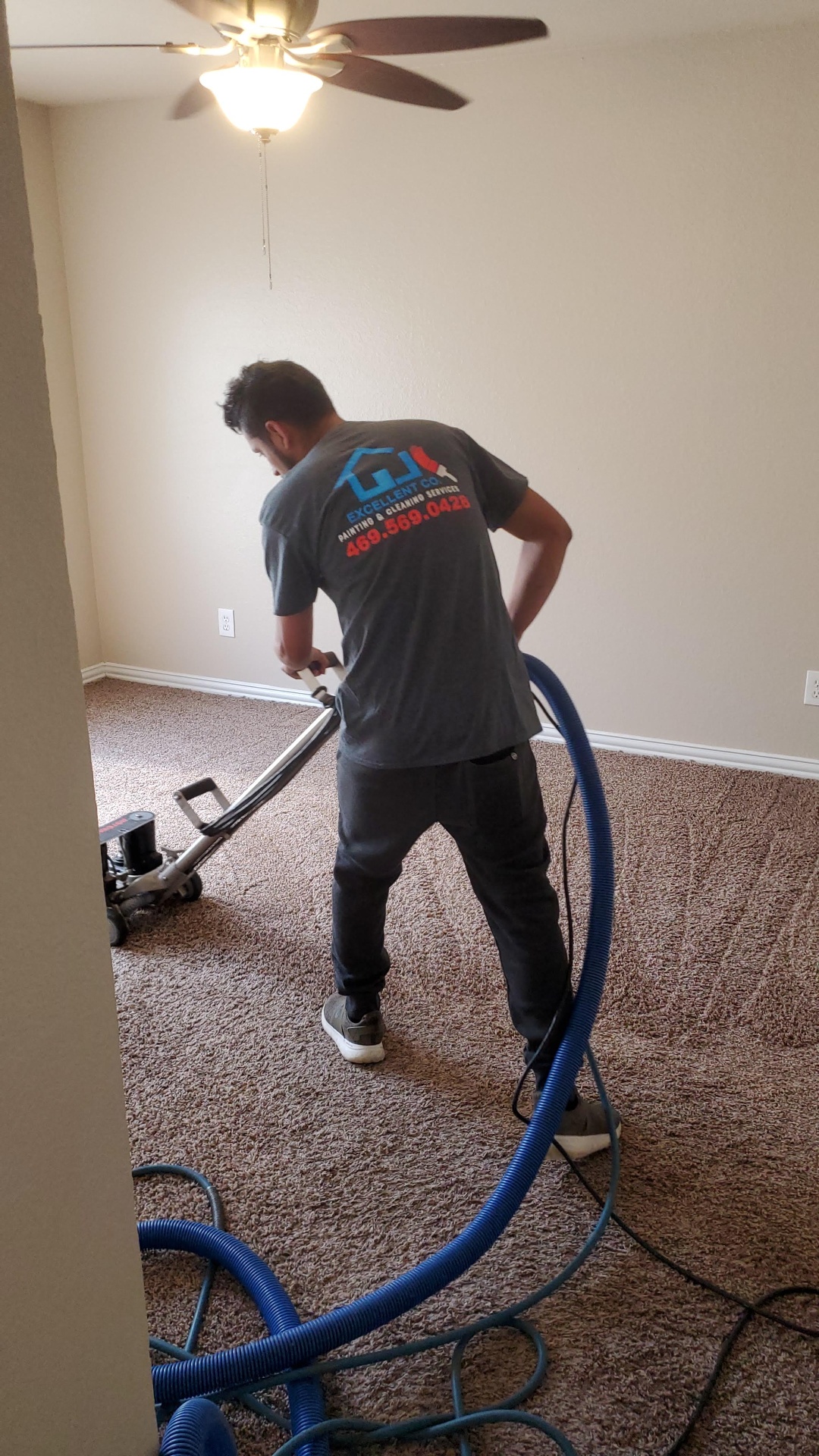 Apartment Unit Carpet Cleaning